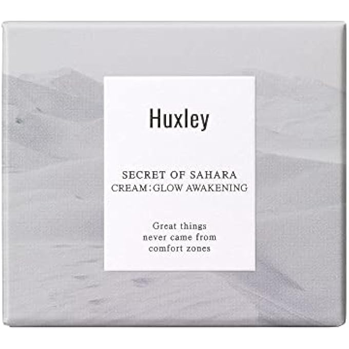 Huxley SECRET OF SAHARA CREAM GLOW AWAKENING 1.69 FL. OZ. | KOREAN FACIAL CREAM | WITH B3 NIACINAMIDE AND GLUTATHIONE COMPLEX FOR A NATURALLY BRIGHTER COMPLEXION - Image 2